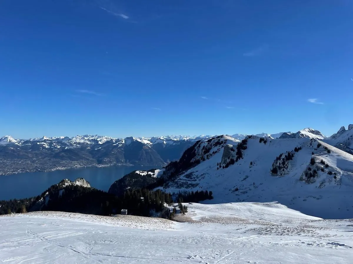Studio Bleuets Du Leman Vue Sur Lac Thollon-les-Memises 0*,  France