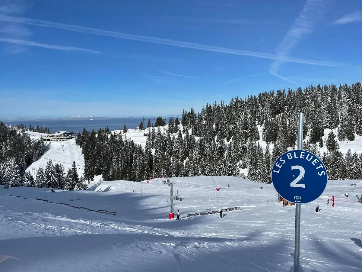 Studio Bleuets Du Leman Vue Sur Lac Thollon-les-Memises Apartment